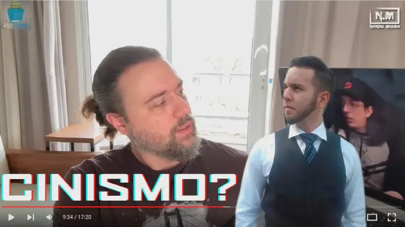 Featured image of post Há uma filosofia Cínica em Nando Moura? (Questões em debate #20)

