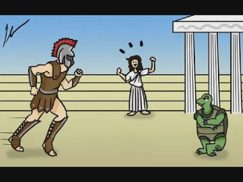 Featured image of post "Pré-Socráticos", por Casertano: Dia Lético diferente, Zenão
