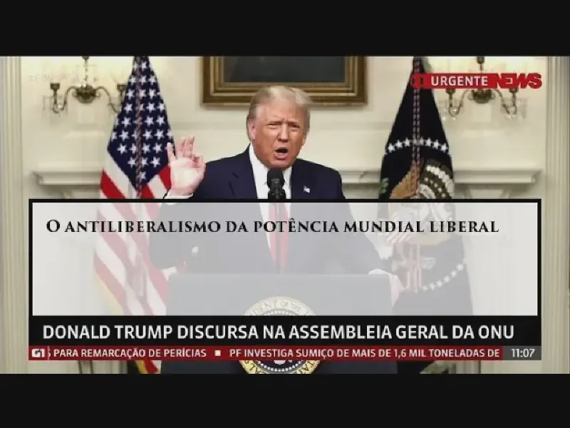 Featured image of post Crítica à Posição de Trump na ONU: Não nos Acovardemos!
