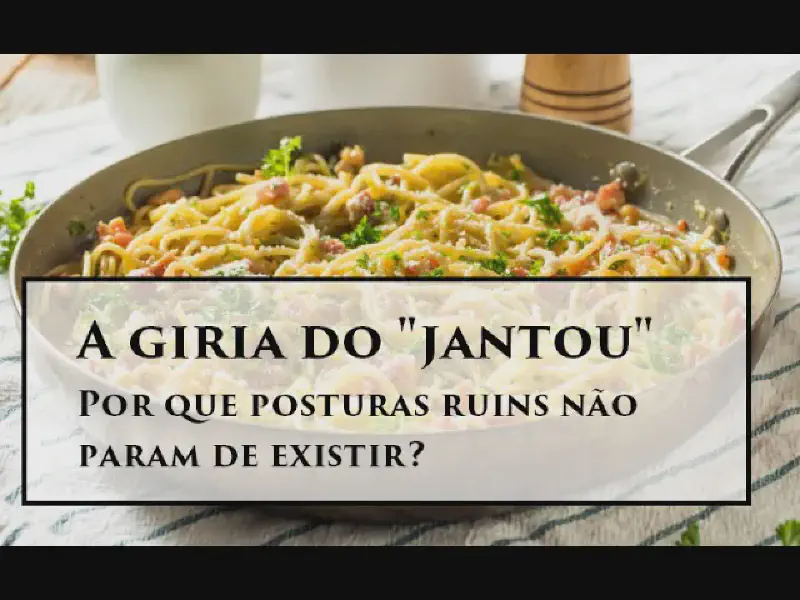 Featured image of post "Jantada" do Pirulla em Jantadores: Por Que atos ruim não acabam? Irracionalidade ou funcionalidade?
