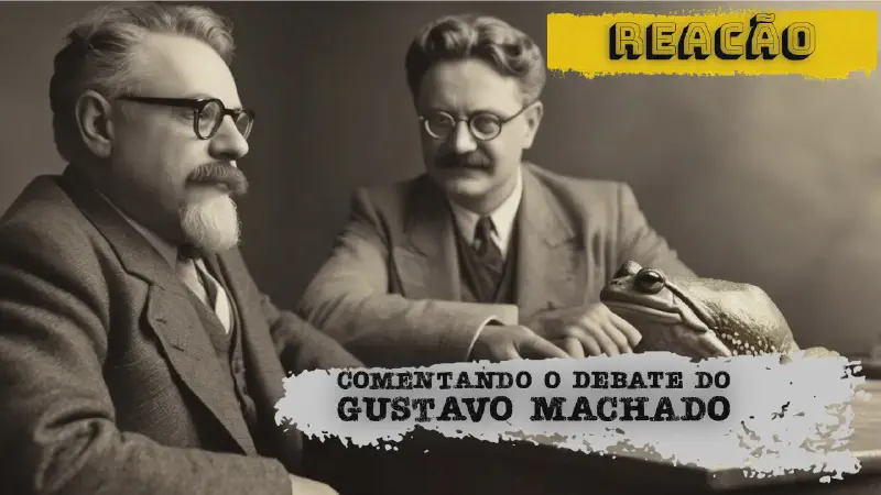 Featured image of post Debate IMPORTANTÍSSIMO do Gustavo Machado e minha "refutação do vento" contra a Extrema-Direita
