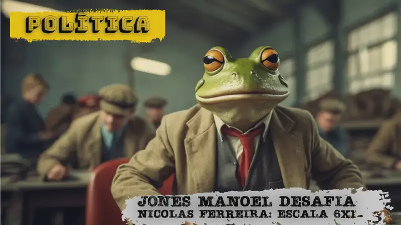 Featured image of post Jones Manoel desafia o deputado federal chorão Nikolas Ferreira: DEBATE ESCALA 6x1
