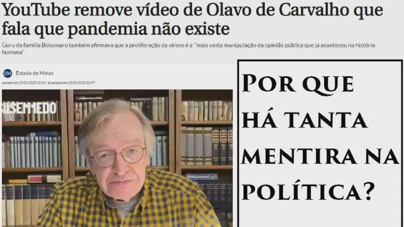 Featured image of post Live: Coronavirus, Mentiras e Intencionalidade Coletiva - Auctoritas non veritas facit legem
