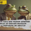 O 1˚ debate do Gustavo Machado que não era com um doidinho de bairro
