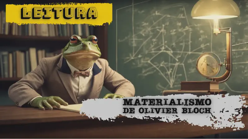 Featured image of post Leitura Dominical: HISTÓRIA do materialismo de Olivier Bloch

